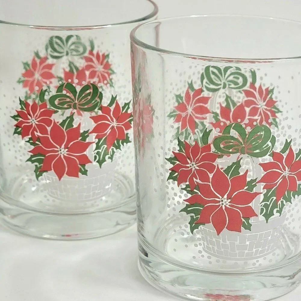 Luminarc poinsettia christmas